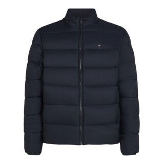 Tommy Hilfiger Winter Quilted Jacket Stand Collar Mid Weight - dark blue Men's