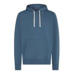 Tommy Hilfiger Essential Seasonal Fleece Hoodie (Cotton Blend) Sea Blue Men's