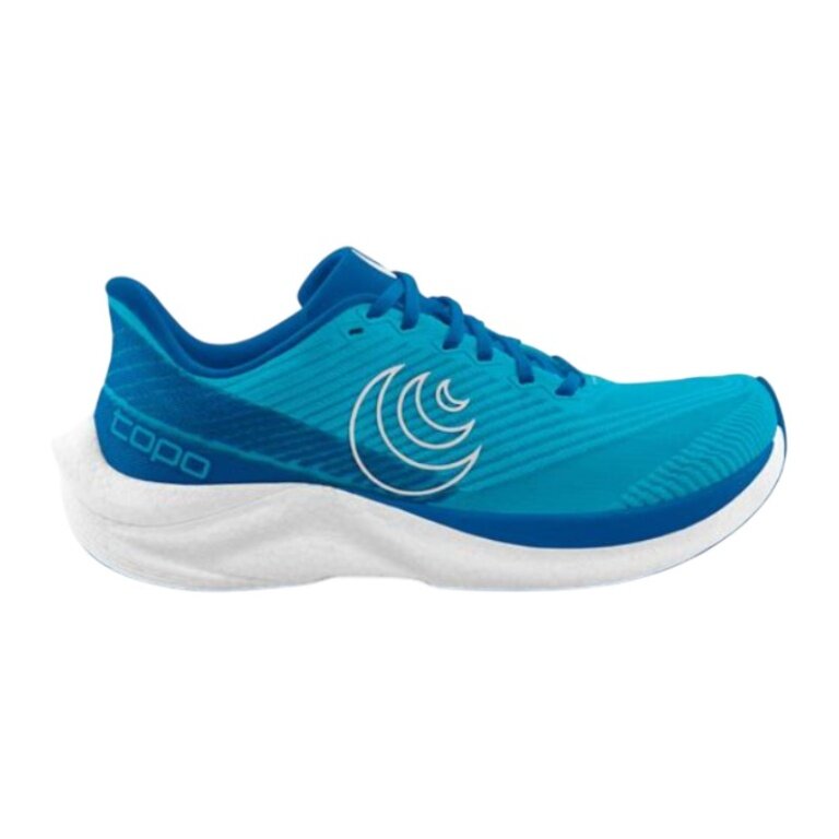 Topo Running Shoes Cyclone 3 (Lightweight, wider toe box) blue men's