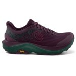 Topo Trail Running Shoes Ultraventure 4 (Stability, Long Distance, Wider Toe Box) Burgundy/Teal Ladies