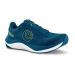 Topo Running Shoes Ultrafly 6 (Cushioning) navy blue/lime Men's