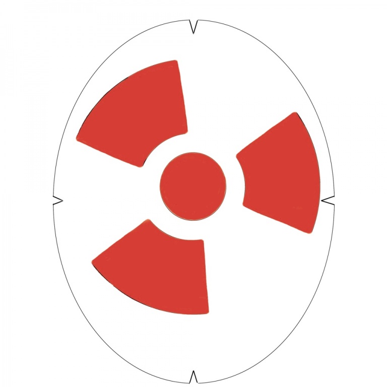 Tourna Logo Stencil Tennis - Design Radioactive