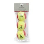 Tretorn Methodology Balls Stage 3 Academy Red Felt red/yellow 3-pack