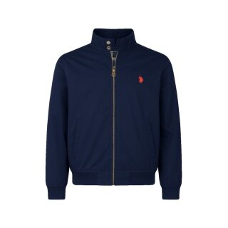 U.S. Polo Assn. Blouson transitional jacket US16835 (cotton) navy blue men's