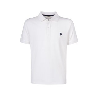 U.S. Polo Assn. Leisure Polo US16147 (Cotton) white Men's