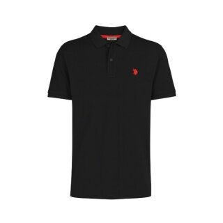 U.S. Polo Assn. Casual Polo US16147 (Cotton) black Men's