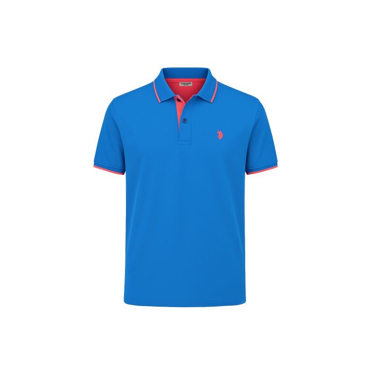 U.S. Polo Assn. Leisure Polo US16300 (Cotton) blue Men's