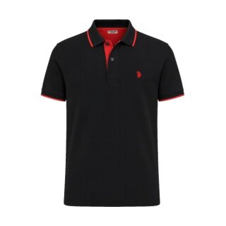 U.S. Polo Assn. Leisure Polo US16300 (Cotton) black Men's