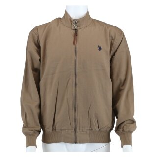 U.S. Polo Assn. Blouson transitional jacket US16835 (cotton) brown men's