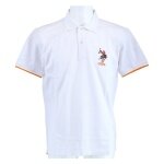 U.S. Polo Assn. Leisure Polo US16736 (100% Cotton) white Men's