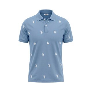 U.S. Polo Assn. Leisure Polo US16960 (Cotton) light blue Men's
