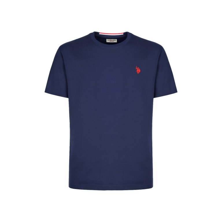 U.S. Polo Assn. Casual T-shirt US16025 (Cotton) navy blue Men's
