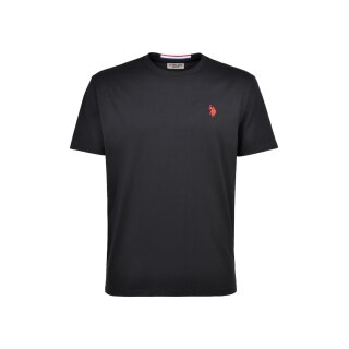 U.S. Polo Assn. Casual T-shirt US16025 (Cotton) black Men's