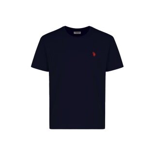 U.S. Polo Assn. Casual T-shirt US16821 (Cotton) navy blue men's
