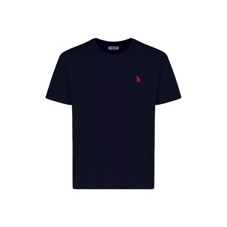 U.S. Polo Assn. Casual T-shirt US16821 (Cotton) navy blue men's