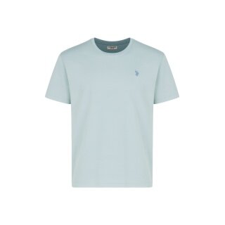 U.S. Polo Assn. Casual T-shirt US16821 (Cotton) light blue Men's