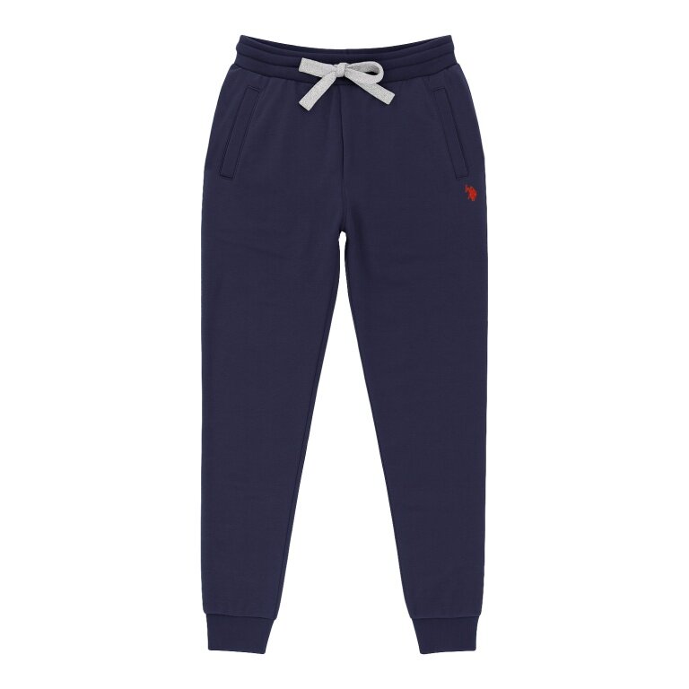 U.S. Polo Assn. Jogging Trousers Sweatpants (Cotton Blend) Long Navy Blue Men's