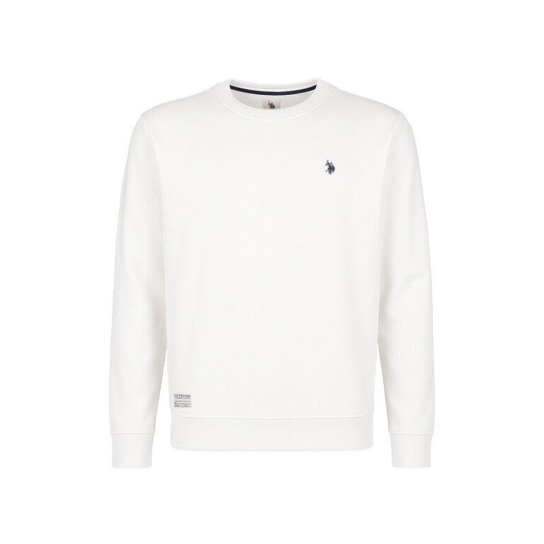 U.S. Polo Assn. Sweatshirt US16956 (100% Cotton) white Men's