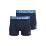 U.S. Polo Assn. Underwear Boxer Shorts US16133 (Cotton) navy blue Men's - 2 pieces