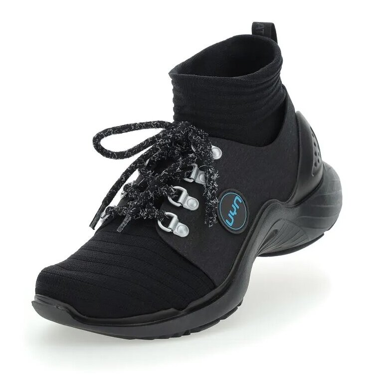 UYN Sneaker Hiking Shoes Himalaya 6000 Boot Mid (Yak Wool, Waterproof) Black Men