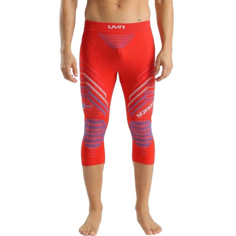 UYN Functional Underpants Pant Medium Natyon 3.0 Norway snug-fitting Underwear red/blue Men