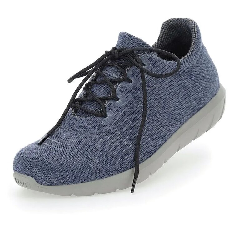 UYN Sneaker Running Shoes Living Cloud (Merino Wool, Lightweight and Comfortable) Blue Melange Women