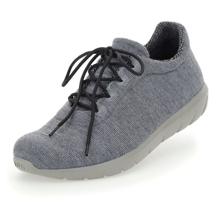 UYN Sneaker Running Shoes Living Cloud (Merino wool, lightweight and flexible) grey melange Men