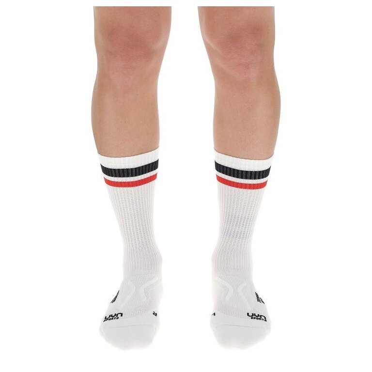 UYN Tennis Sock Crew white/black Men - 1 Pair