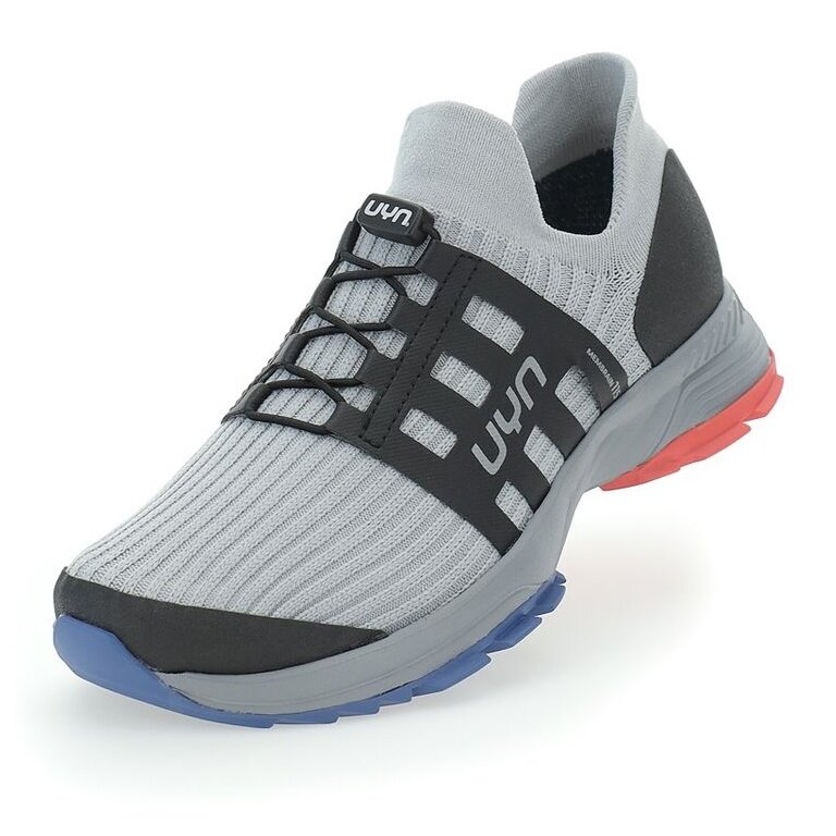 UYN Trail Running Shoes Wander Lite (seamless, lightweight, waterproof) silver Men
