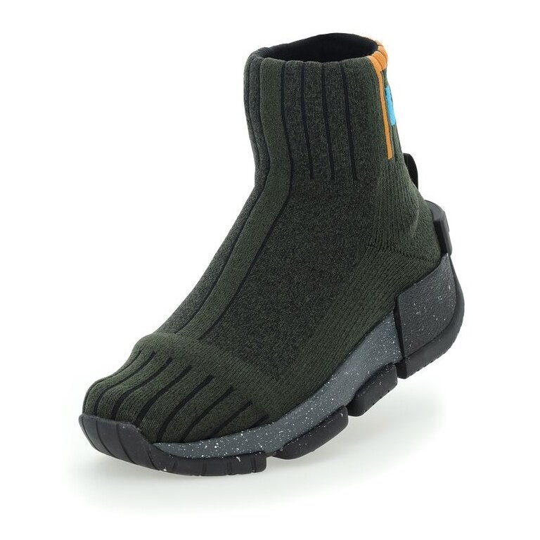 UYN Sneaker Running Shoes Urquiola Urban (Merino Wool, Waterproof Inner Lining) Khaki/Green Men