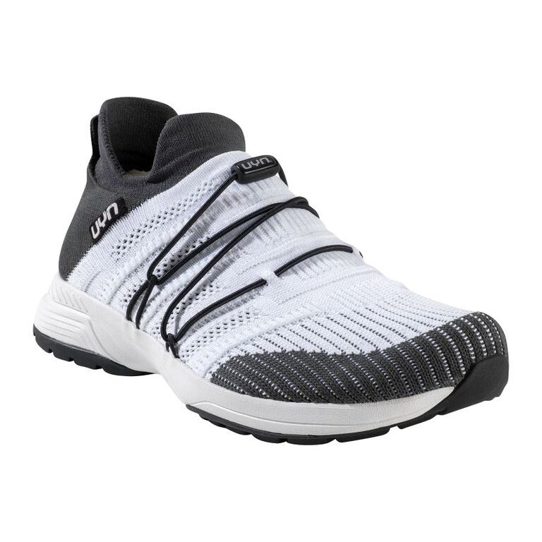 UYN Sneaker Running Shoes Free Flow Tune (Merino Wool/Knit) white/grey Men