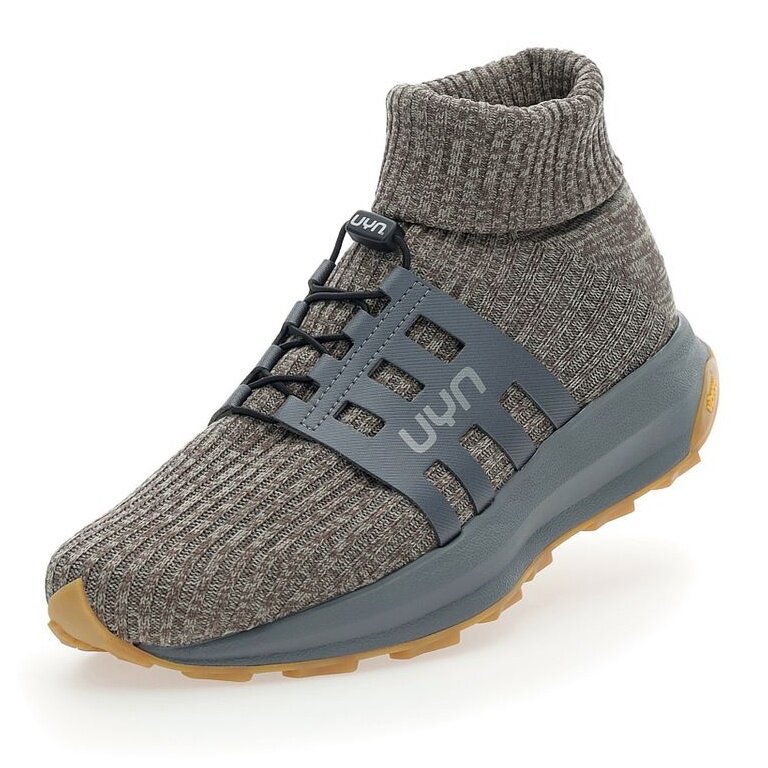 UYN Sneaker Running Shoes Uynner Hero (Merino Wool, Seamless, Waterproof) Brown Men