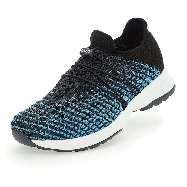 UYN Sneaker Running Shoes Zephyr (breathable, lightweight, flexible) turquoise/black Men