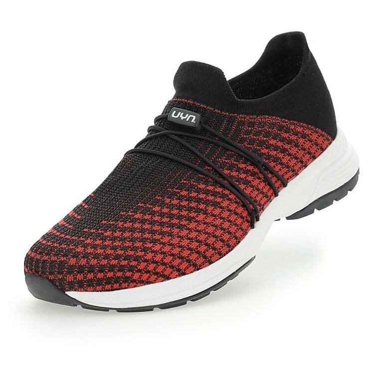 UYN Sneaker Running Shoes Zephyr (breathable, lightweight, flexible) red/black Men