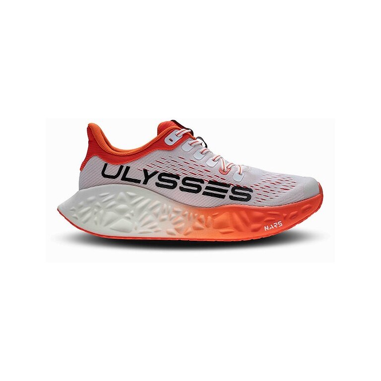 Ulysses Running Shoes Waya URC1 (Lightness) Pearl White/Orange Men's