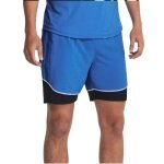 Under Armour Challenger Pro Training Shorts (100% Polyester, quick-drying) blue/black men's