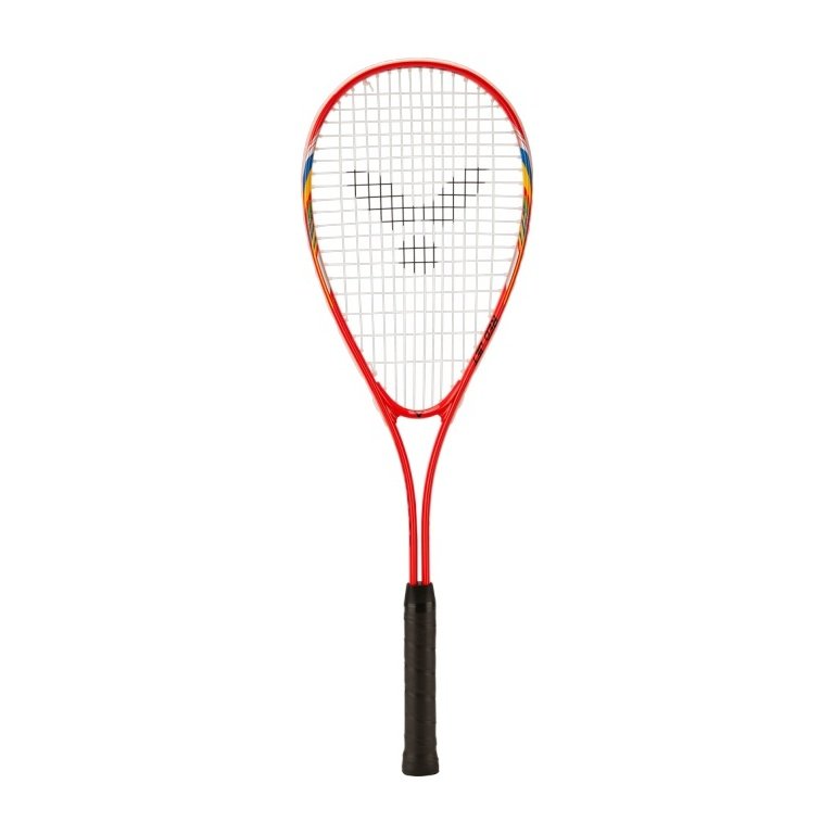 Victor Squash Racket Red Jet - strung -