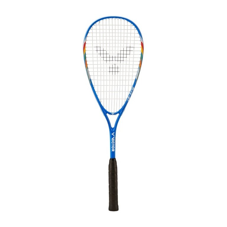 Victor Squash Racket Blue Jet (185g/balanced/leisure) - strung -