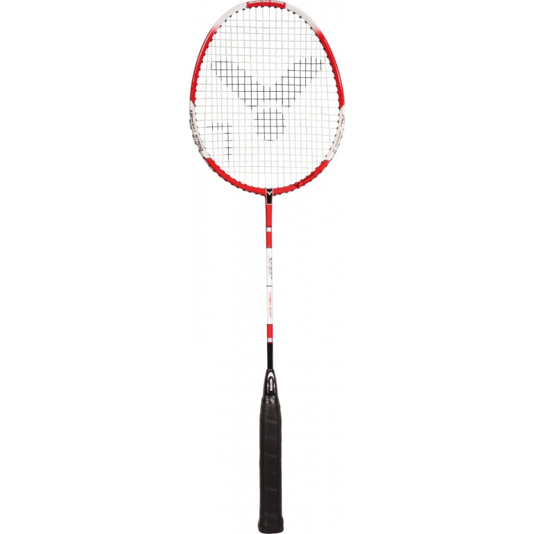 Victor Badminton racket AL6500 I Iso 90g red - strung -