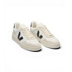 Veja V-90 Sneakers (Leather) white/black/beige