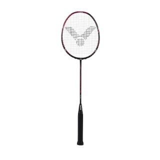 Victor Badminton racket Ultramate 8 (head-heavy, medium) black/purple - strung -