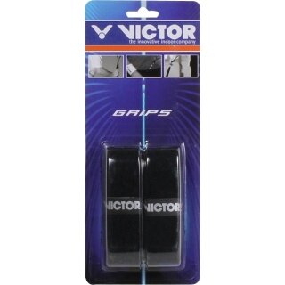 Victor Overgrip Terry Grip (Overgrip) black - 2 pieces in blister pack