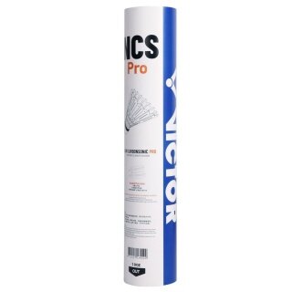 Victor Badminton Balls NCS Carbonsonic Pro White Pack of 12