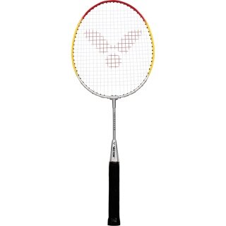 Victor Children's Badminton Racket Youngster silver - strung -