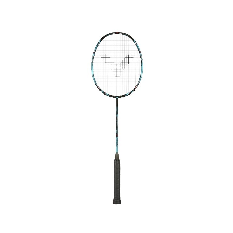Victor Badminton Racket ARS Light Fighter 70M (balanced/medium) sky blue - strung -