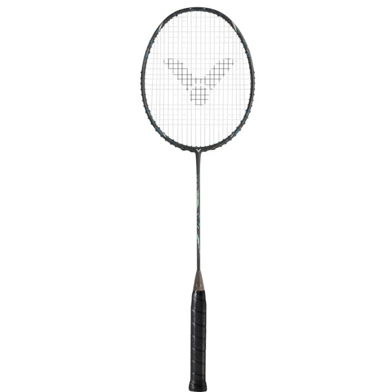 Victor Auraspeed 100X Ultra G Badminton Racket (86g, balanced, stiff) dark grey - unstrung -
