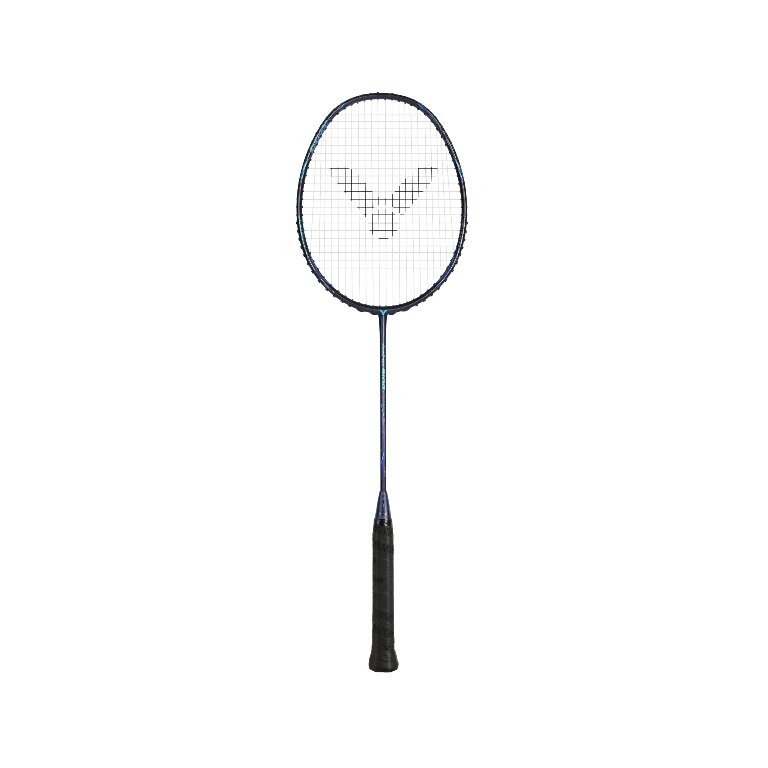 Victor Auraspeed 9100 B Badminton Racket (balanced/medium) navy blue - strung -
