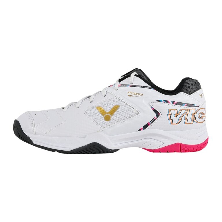 Victor Hallen Indoor Shoes P9200TD AH white/black/red Men's