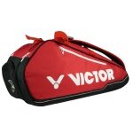 Victor Racketbag Double Thermobag 9115B (Racket bag, 2 main compartments, shoe compartment) 2025 red/black
