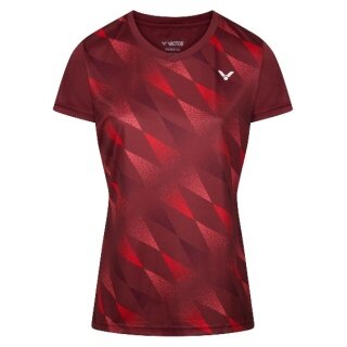 Victor Sport-Shirt T-44102 D (high breathability) red Women